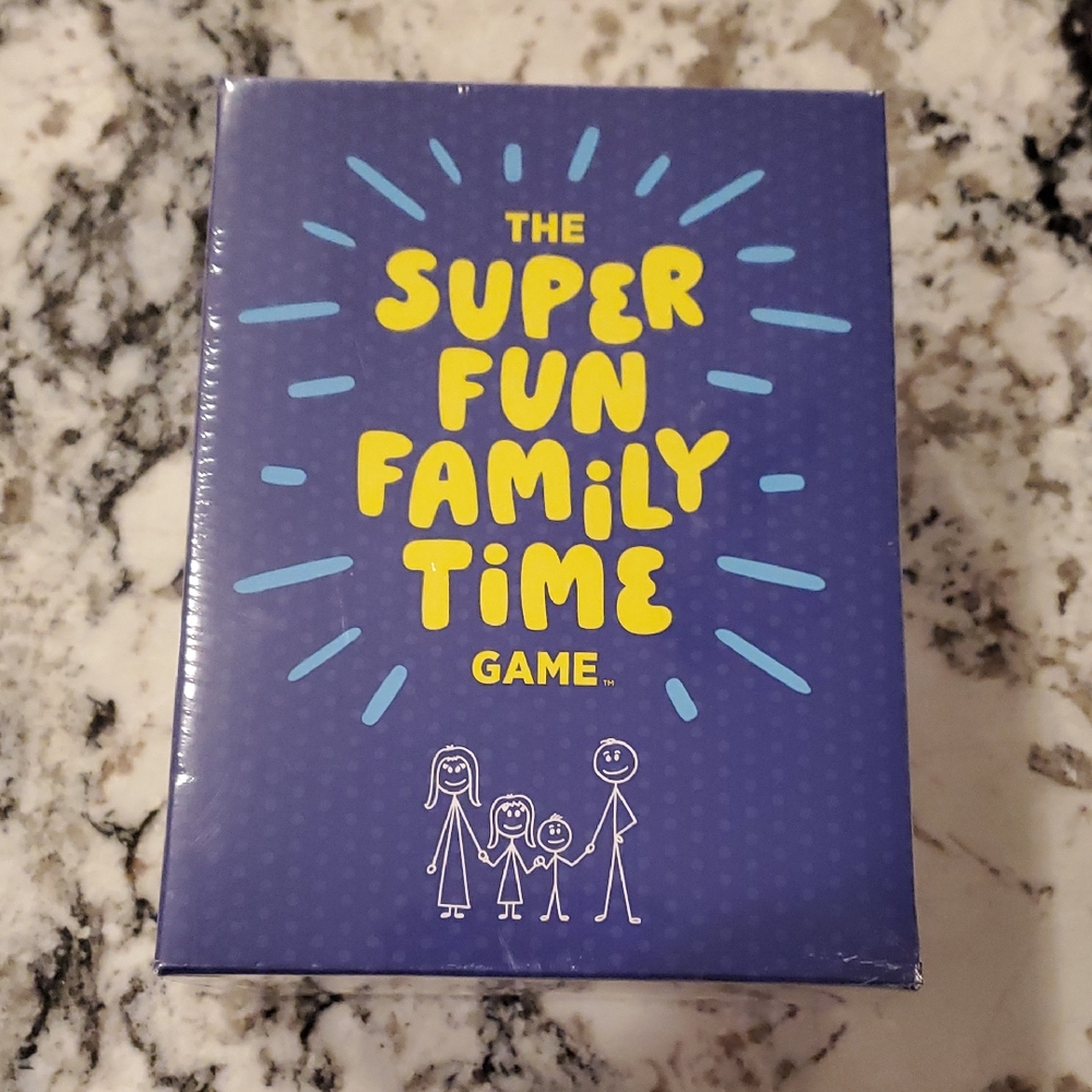 Super Fun Family Time Game - Blue Sealed